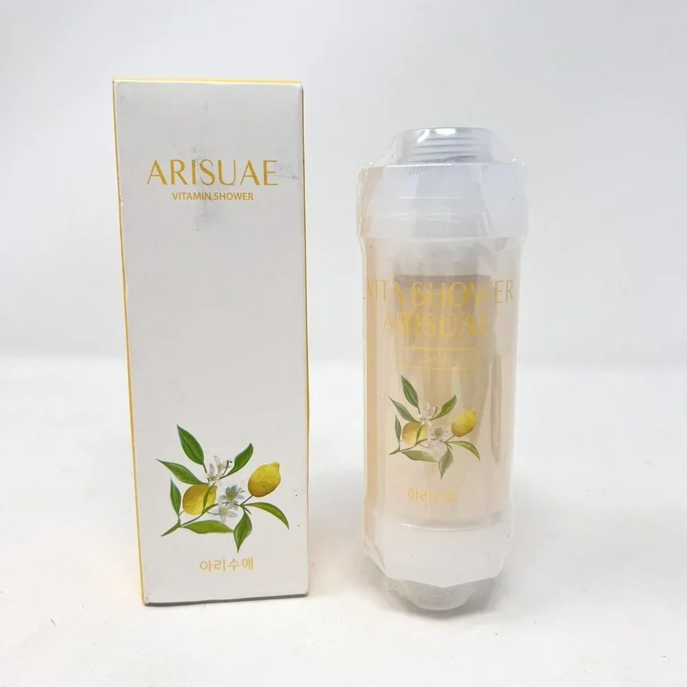 Arisuae Vitamin Shower Filter Lemon Scent Skin Moisturizing - New Sealed